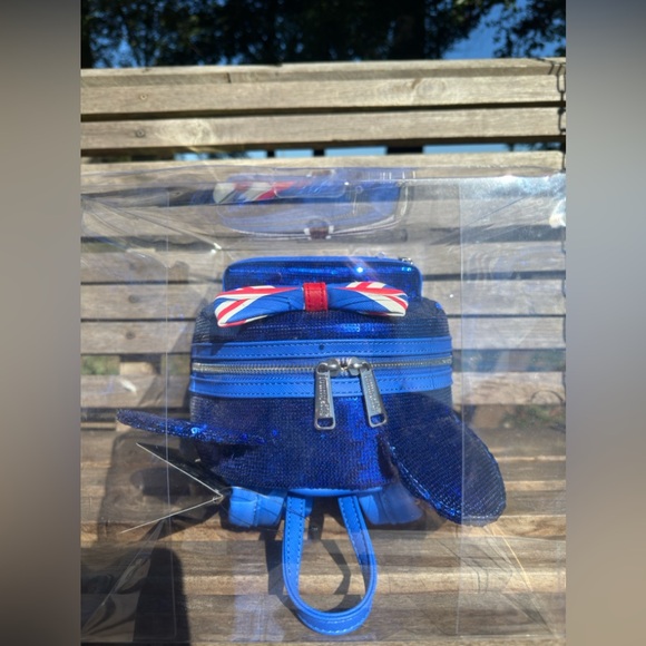 Union Jack Loungefly Backpack - Picture 5 of 7